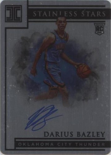 2019-20 Panini Impeccable - Darius Bazley #ST-DBZ