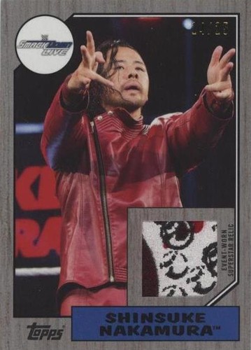 2017 Topps Heritage WWE - Shinsuke Nakamura #R-SN