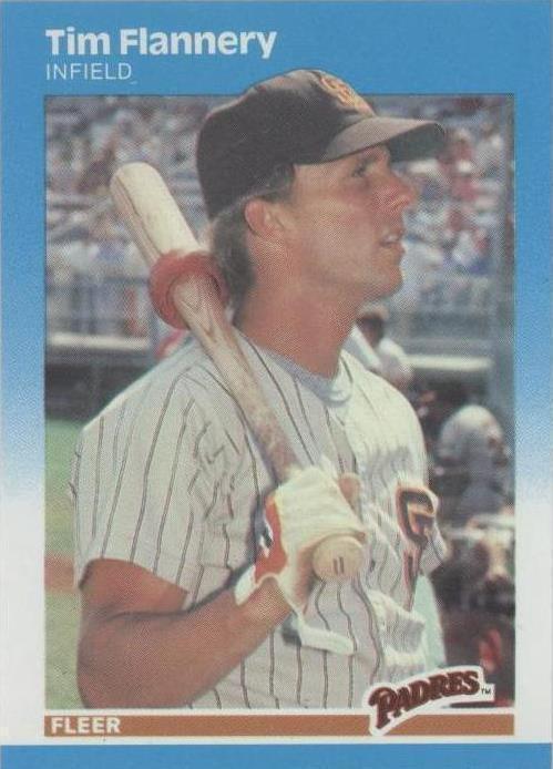 1987 Fleer - Tim Flannery #413