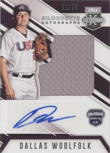 2017 Panini Elite Extra Edition - Dallas Woolfolk #USCS-DW