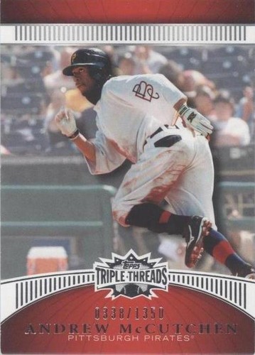 2010 Topps Triple Threads - Andrew McCutchen #115