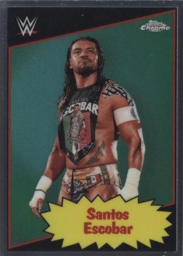 2025 Topps Chrome WWE - Santos Escobar #85TC-SE
