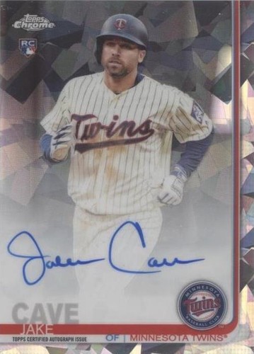 2019 Topps Chrome Sapphire Edition - Jake Cave #CSA-JC