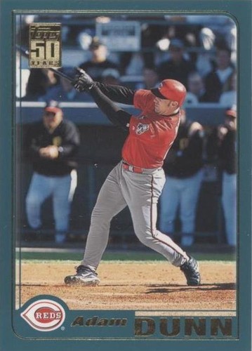 2001 Topps Traded & Rookies - Adam Dunn #T98
