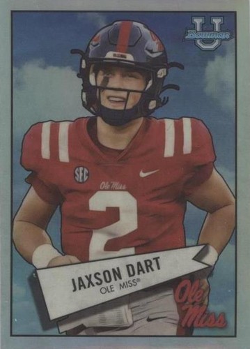 2022 Bowman University Chrome Jaxson Dart #52BF-13