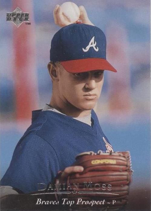 1995 Upper Deck Minor League Top Prospect - Damian Moss #72