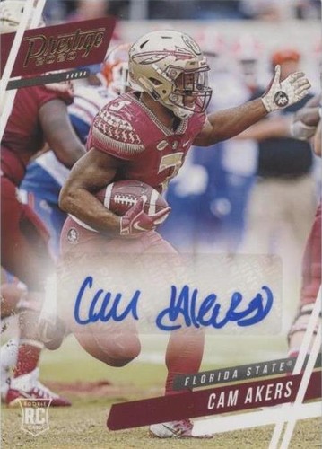 2020 Panini Chronicles Draft Picks Cam Akers #3