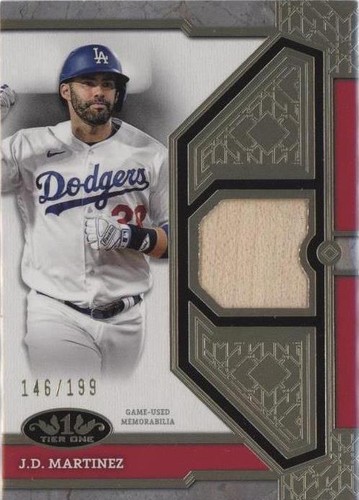 2024 Topps Tier One - J.D. Martinez #T1R-JM