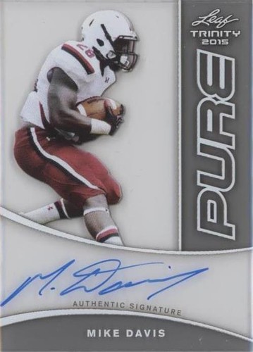 2015 Leaf Trinity Mike Davis #PA-MD1