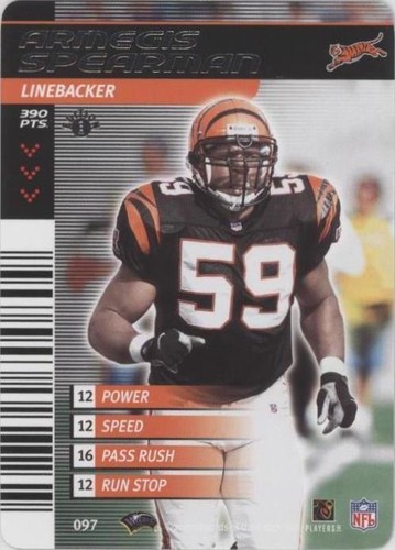 2001-02 NFL Showdown 1st Edition Armegis Spearman #097