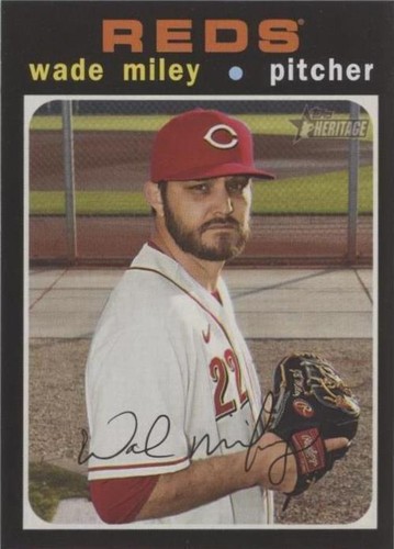 2020 Topps Heritage High Number - Wade Miley #571