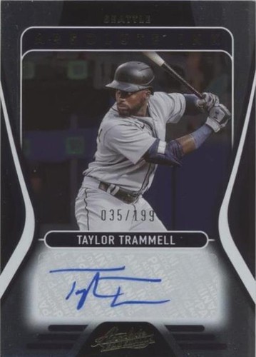 2022 Panini Absolute - Taylor Trammell #AI-TT