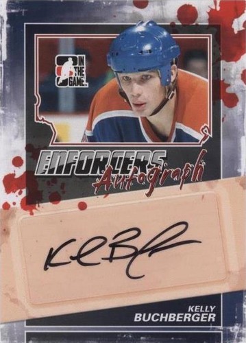 2011-12 In the Game Enforcers - Kelly Buchberger #A-KB