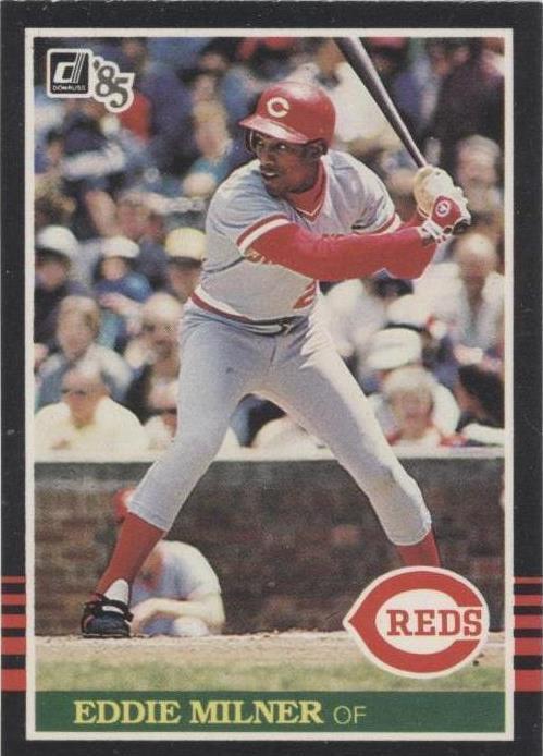 1985 Donruss - Eddie Milner #428