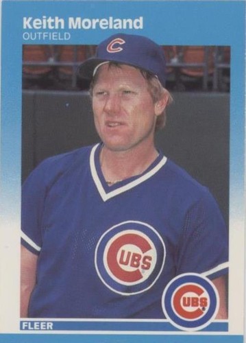 1987 Fleer - Keith Moreland #569