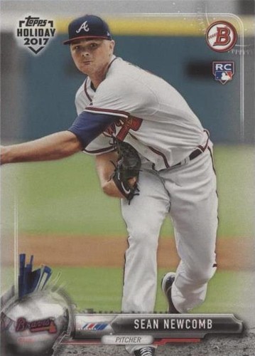 2017 Topps Holiday Bowman - Sean Newcomb #TH-SN