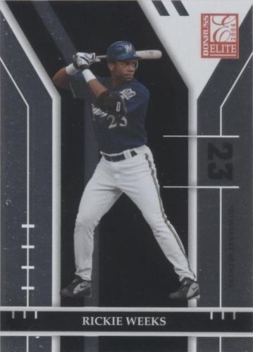 2004 Donruss Elite - Rickie Weeks #116