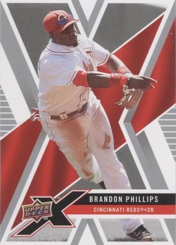 2008 Upper Deck X - Brandon Phillips #30
