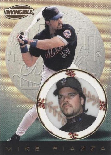 1999 Pacific Invincible - Mike Piazza #97
