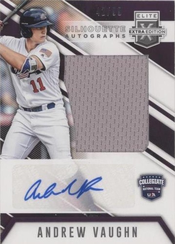 2017 Panini Elite Extra Edition - Andrew Vaughn #USCS-AV