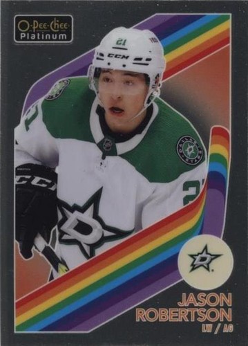 2023-24 O-Pee-Chee Platinum - Jason Robertson #R-36