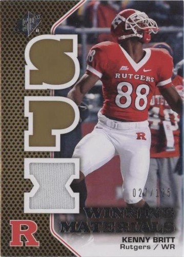 2010 SPx Kenny Britt #WMP-KB