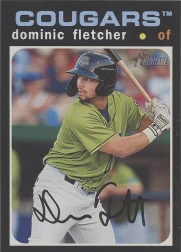 2020 Topps Heritage Minor League Edition - Dominic Fletcher #24