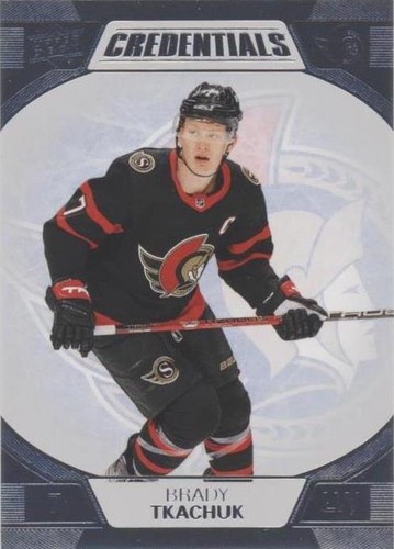 2022-23 Upper Deck Credentials - Brady Tkachuk #58