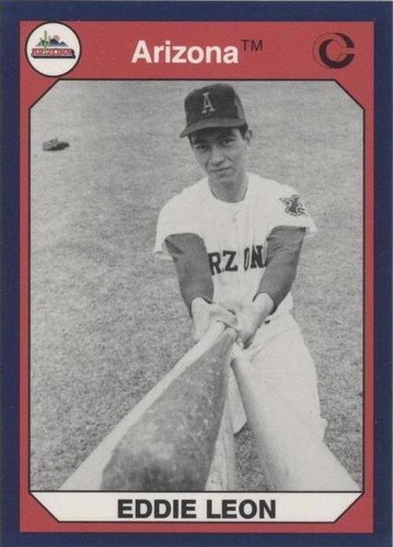 1990 Collegiate Collection University of Arizona - Eddie Leon #36