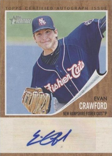 2011 Topps Heritage Minor League Edition - Evan Crawford #RA-EC1