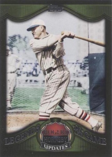 2009 Topps Updates & Highlights - Rogers Hornsby #LGU23