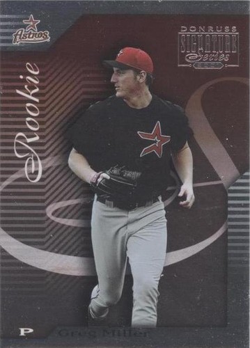 2001 Donruss Signature Series - Greg Miller #253
