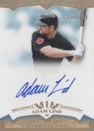 2011 Topps Tier One - Adam Lind #CP- AL