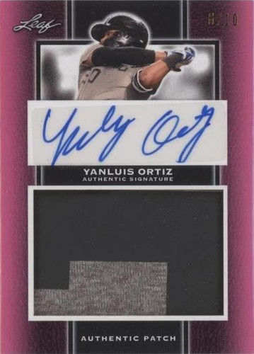 2019 Leaf Perfect Game National Showcase - Yanluis Ortiz #PA-YO1