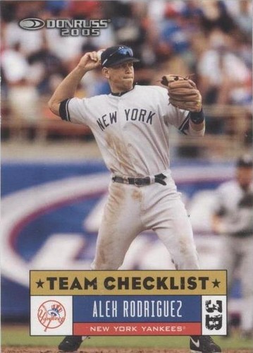 2005 Donruss - Alex Rodriguez #390