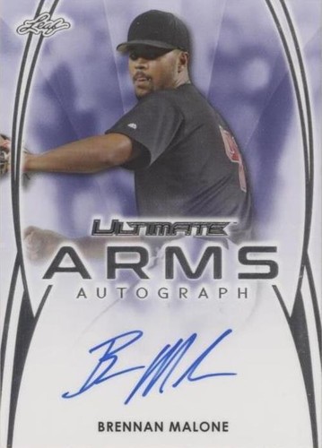 2019 Leaf Ultimate - Brennan Malone #UA-BM1