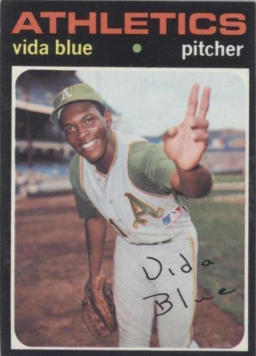 Topps 1971 - Vida Blue #544