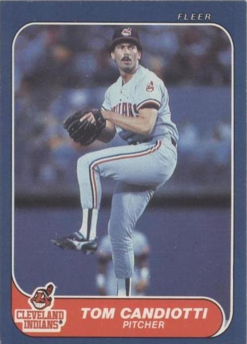 Actualización Fleer 1986 - Tom Candiotti #U-18