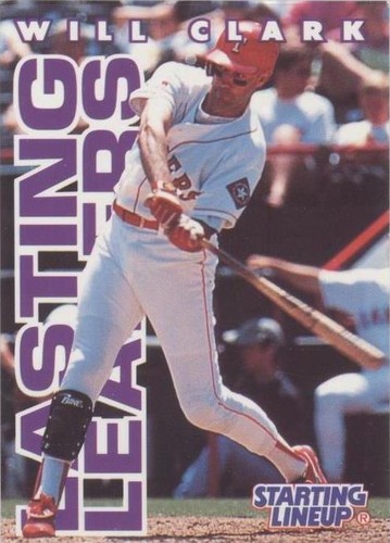 1996 Starting Lineup Cards - Will Clark #527-181