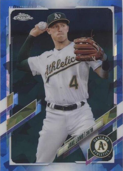 2021 Topps Chrome Sapphire Edition - Jake Lamb #442