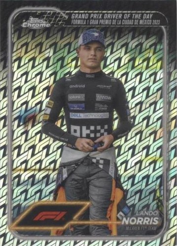 2024 Topps Chrome Formula 1 Logofractor Edition - Lando Norris #177