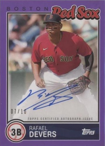 2020 Topps Brooklyn Collection - Rafael Devers #BKA-RDE