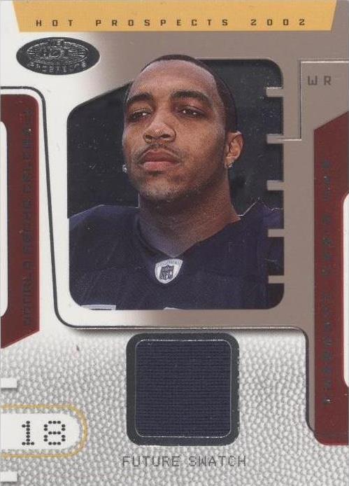 2002 Fleer Hot Prospects Reche Caldwell #97