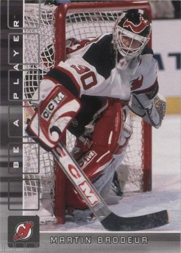 2001-02 In the Game Be A Player Memorabilia - Martin Brodeur #40