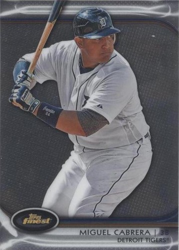 2012 Topps Finest - Miguel Cabrera #70