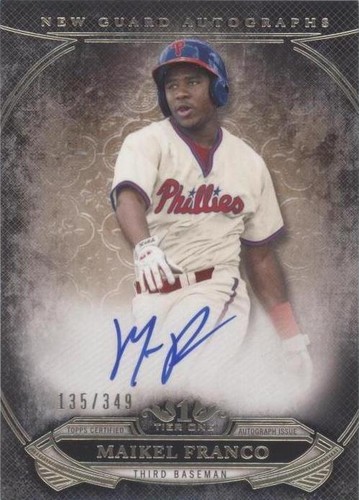 2015 Topps Tier One - Maikel Franco #NGA-MFO