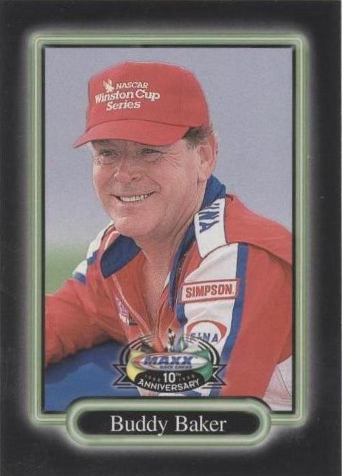 1998 Upper Deck Maxx 10th Anniversary - Buddy Baker #43