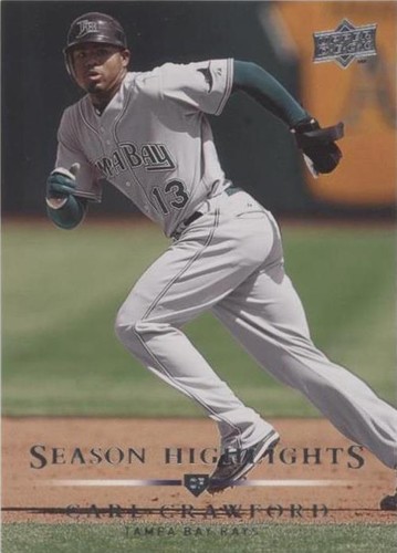 2008 Upper Deck - Carl Crawford #784
