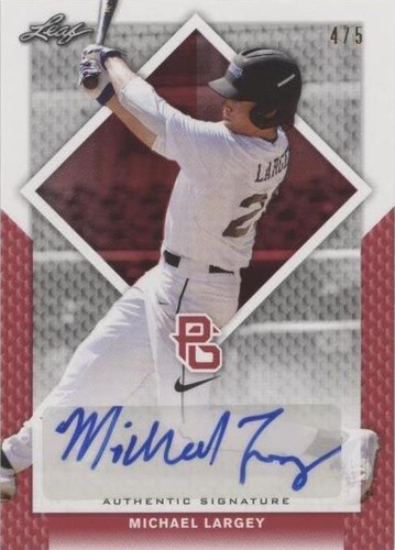 2016 Leaf Perfect Game National Showcase - Michael Largey #BA-226