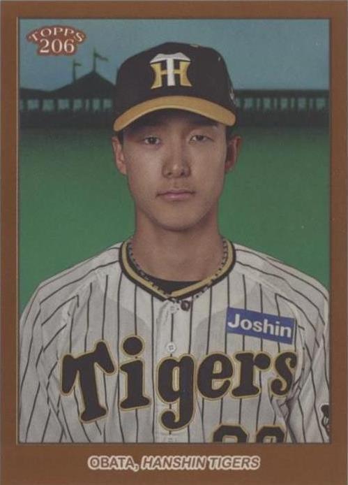 2023 Topps 206 NPB Nippon Professional Baseball - Ryuhei Obata #45